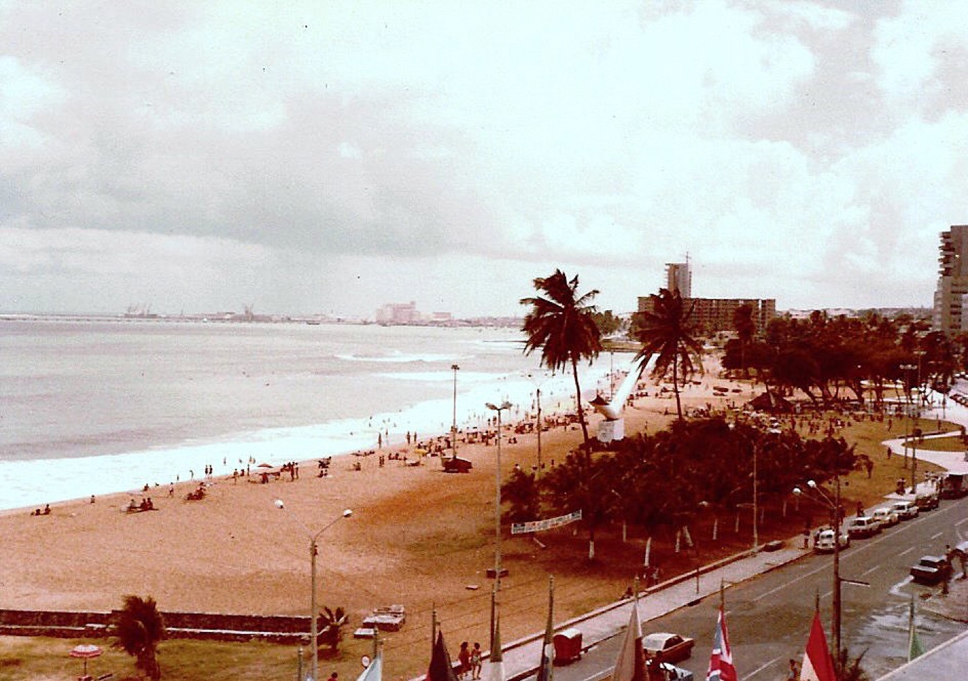 Foto real de referência turística de Fortaleza, Brasil