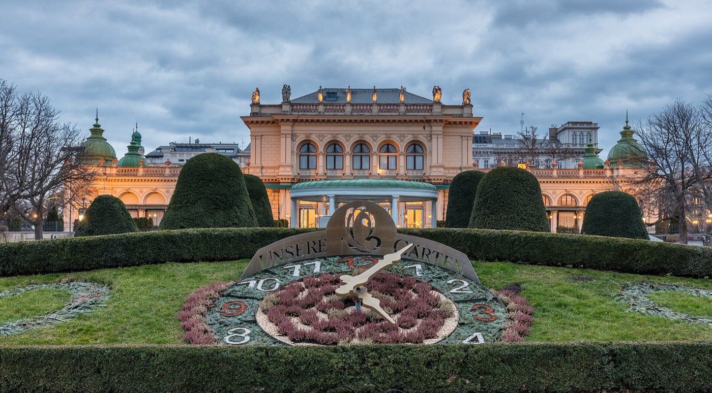 Foto real de referência turística de Viena, Áustria